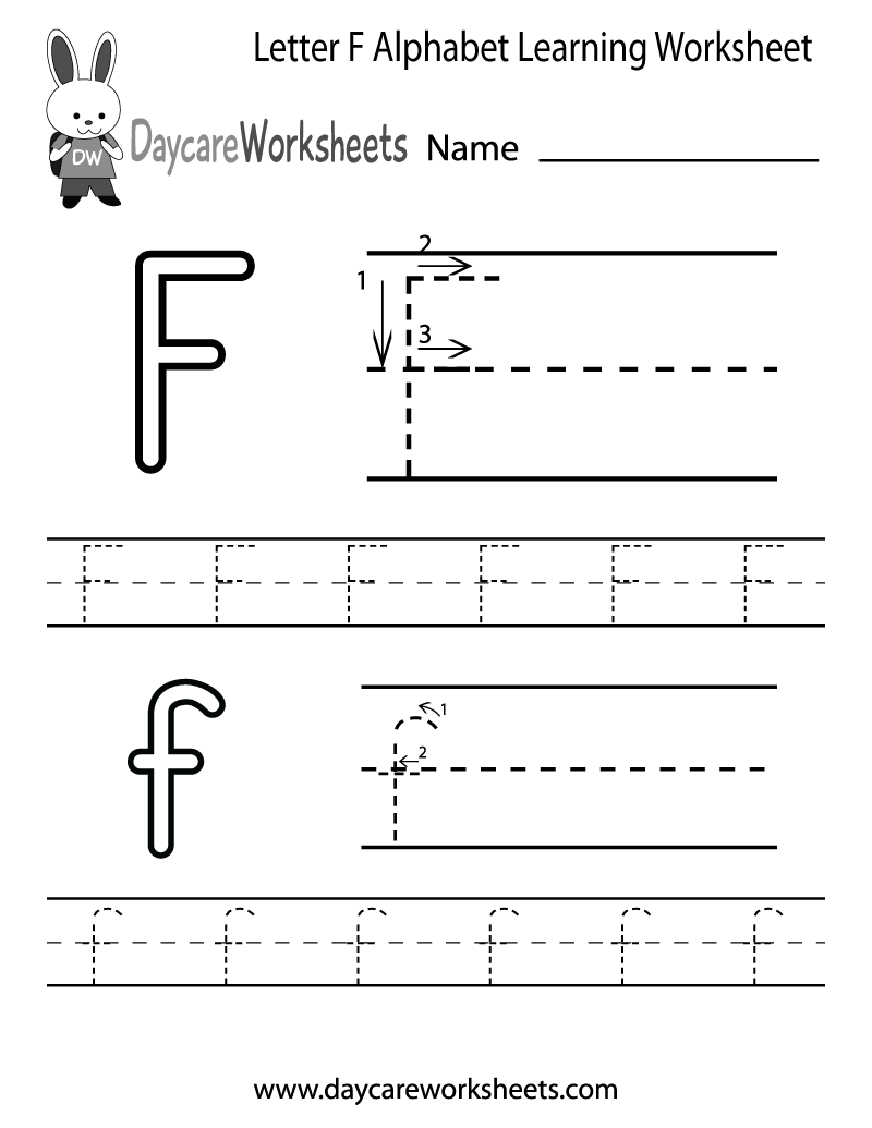 Letter F Worksheets Free Printable Printable Word Searches