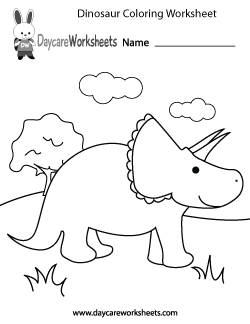 Download Preschool Coloring Worksheets