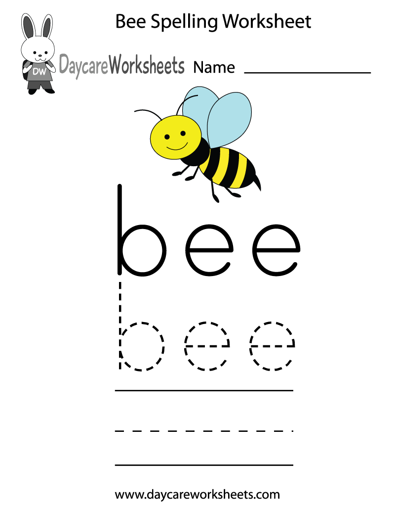 Bee Worksheets Free